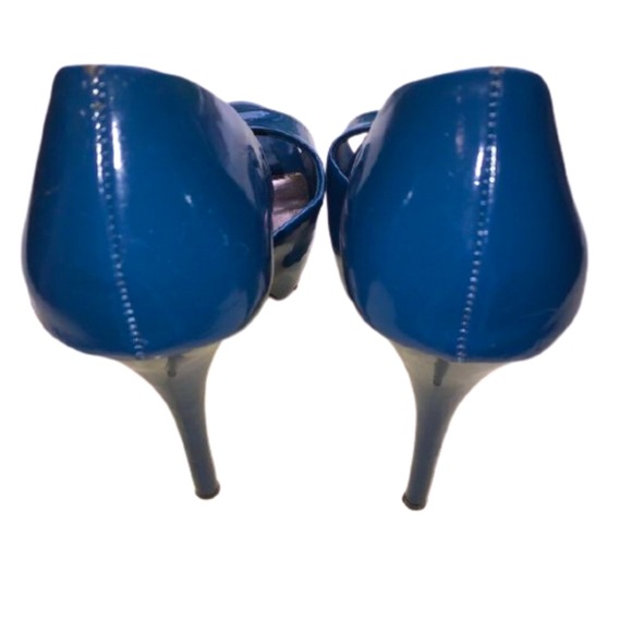 Charlotte Russe Size 8 Open Toe Heels - Picture 2 of 8